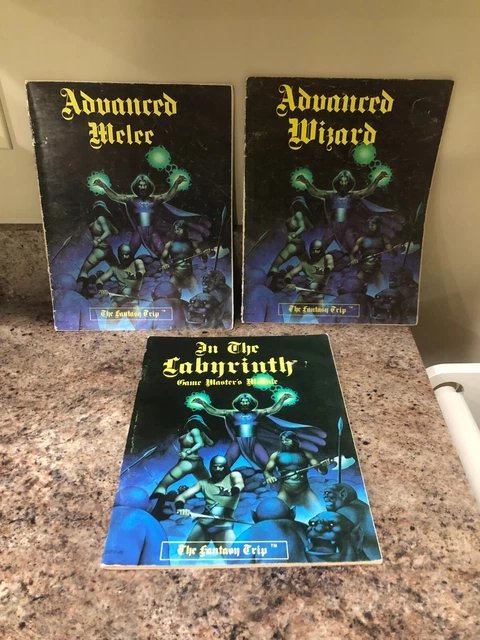 Metagaming The Fantasy Trip In The Labyrinth, Advanced Wizard, Advanced Melee