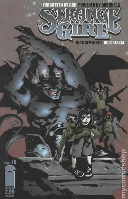 Strange Girl #10 VG 2006 Stock Image Low Grade