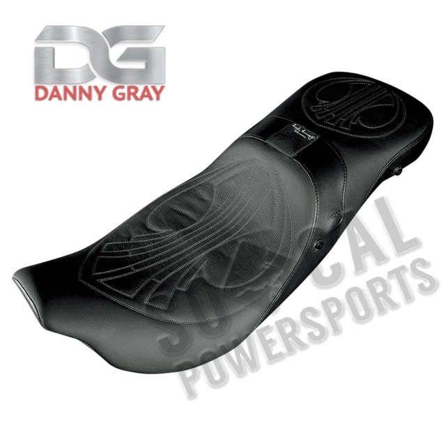 Danny Gray Airhawk Weekday 2-Up XL Solo Seat - Drag Stitch - 21-411DAIR