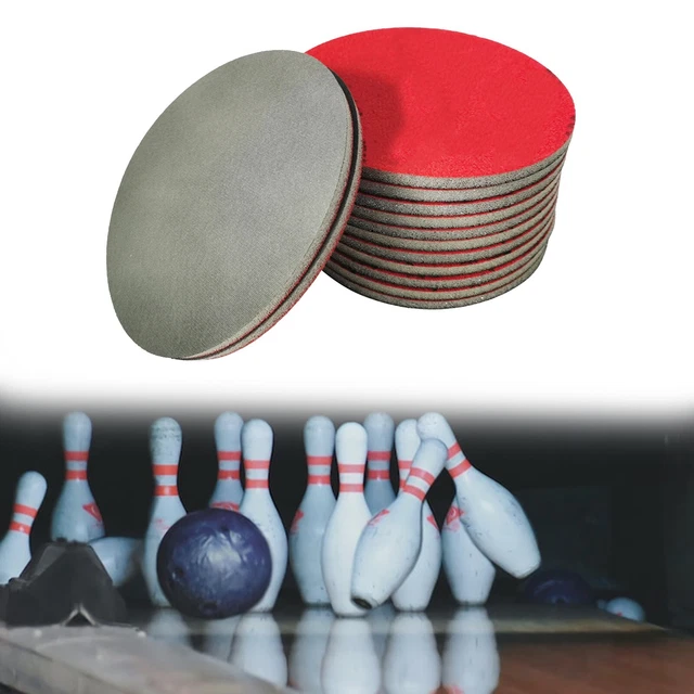 Professional Grade Bowling Ball Resurfacing and Polishing Pads Set of 24