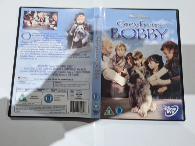 Greyfriars Bobby - DVD - Disney - Region 2 - Free Shipping - #9