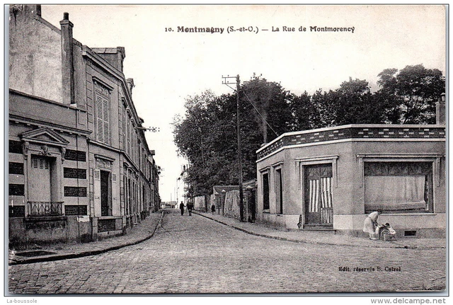 95 MONTMAGNY - la rue de montmorency