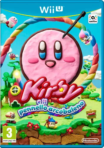 Kirby Et Le Pinceau Arc-en-Ciel Nintendo Wii U Nintendo