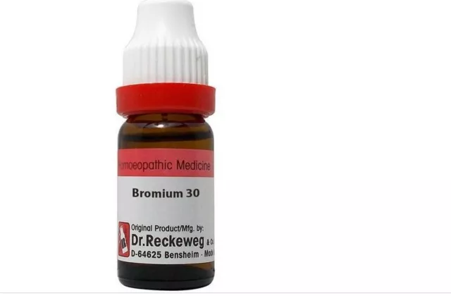 3xDr. Reckeweg Alemania Dilución de Bromo 11ml 30ch envío gratuito