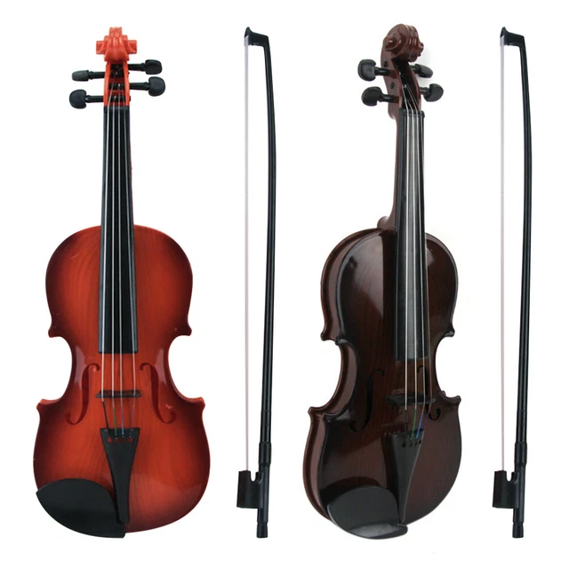 Acoustic Violin Toy Adjustable String Simulation Musical Instrument Kid Gifts