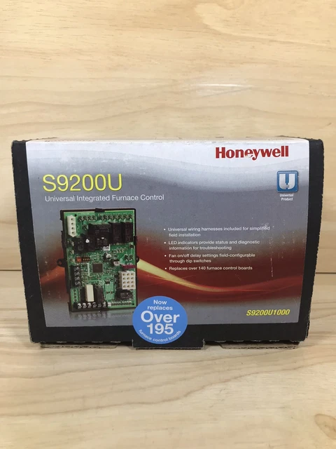 Honeywell S9200U1000 Universal Hot Surface Ignition Furnace Control New Open Box