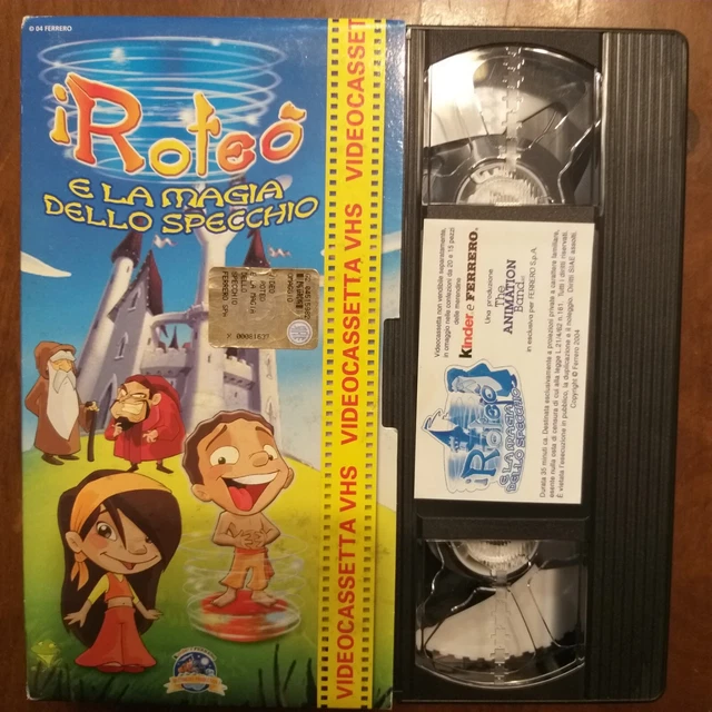 GADGET KINDER FERRERO vintage- VHS i Roteò E La Magia Dello Specchio ...