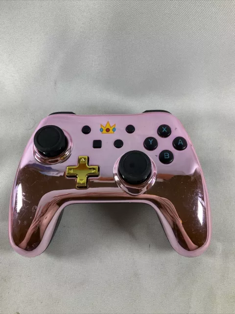 Wired Controller for Nintendo Switch - Chrome Princess Peach