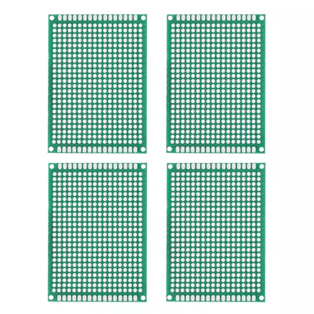 PCB Scheda Doppia Facciata Stampata Circuito Prototipazione,50mmx70mm,Verde 4pz