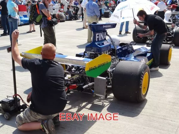 Photo  Chris Perkins' Ex-Carlos Pace 1973 Surtees Ts14/03 In The Assembly Area P