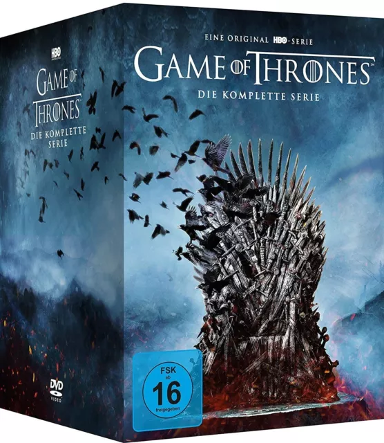 Game Of Thrones - Die Komplette Serie DVD | Deutsch | Staffel 1-8 NEU OVP