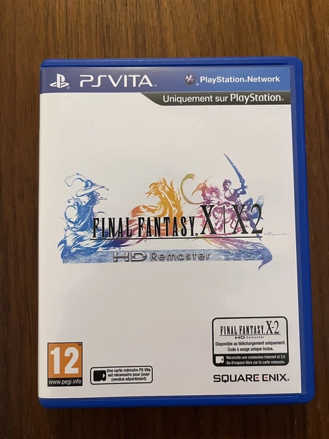 Ps Vita Final Fantasy X HD Remaster English / Français game. Avec Cartes