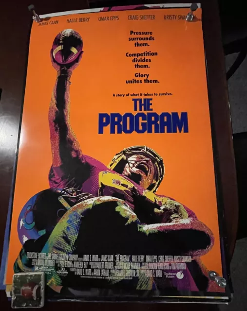The Program (1993) Original Movie Poster  -  Rolled  -  Double-Sided