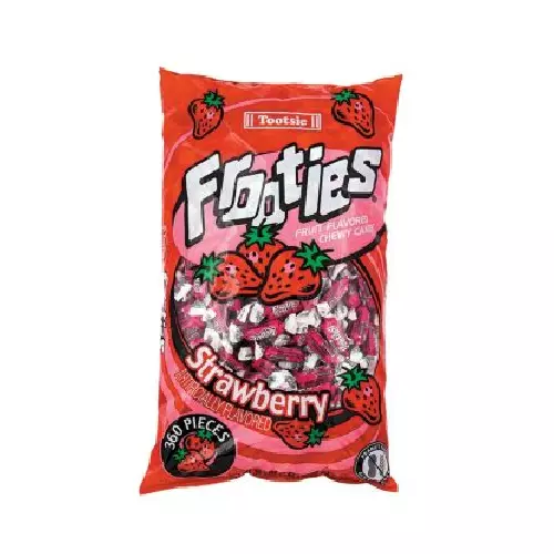 Bulk 360 Pc. Strawberry Mini Tootsie Roll® Frooties® Chewy Fruit Candy