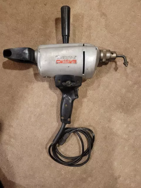 Vintage Sears Craftsman 1/2" Electric Drill Reversible Model 315.11490 w/manual