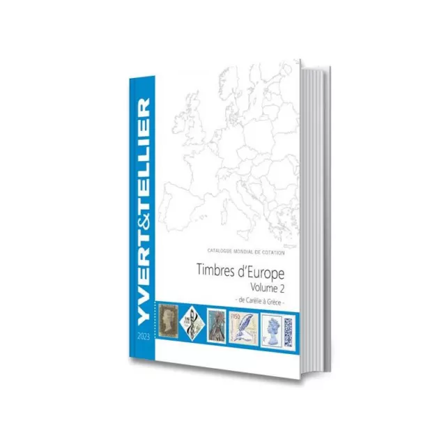 Catalogue des timbres d'Europe Vol. 3 2024, Heligoland à Pays-Bas