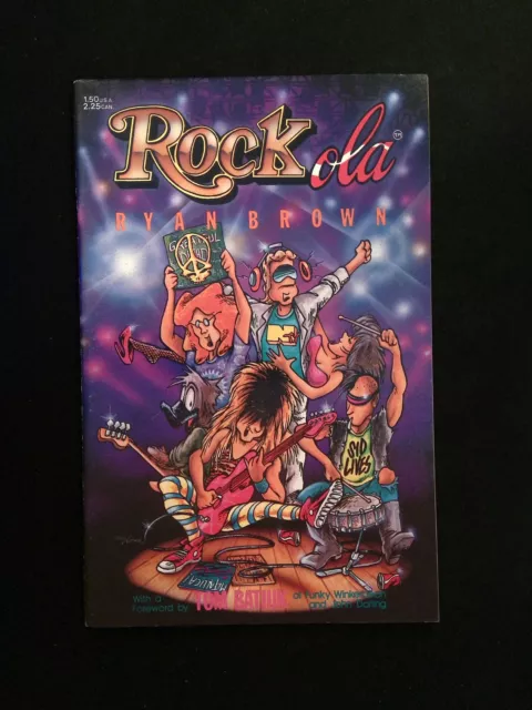 Rockola  #1  MIRAGE STUDIOS Comics 1987 VF+
