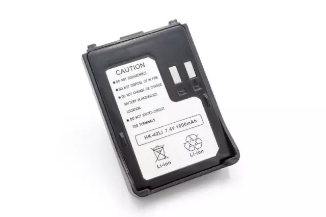 Battery 1800mAh Li-Ion for Kenwood TH-F7A, TH-F7E, TH-FTE