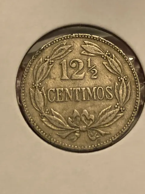 1946 Venezuela 12 1/2 Centimos Coin