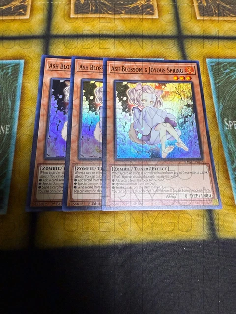 3X ASH BLOSSOM &amp; Joyous Spring Alt Art Ultra RARE RA04