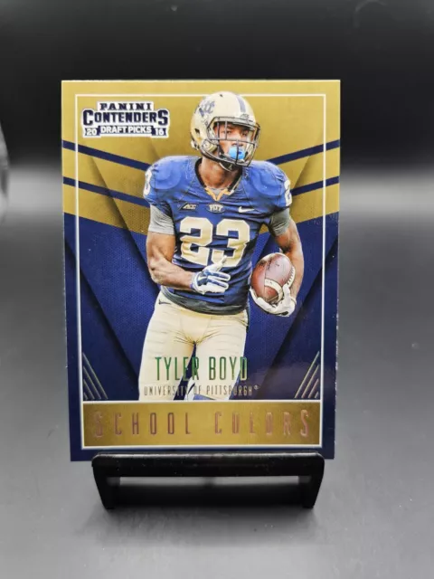 Tyler Boyd 2016 Contenders Draft Picks Football School Colors #12 Pitt Panthers