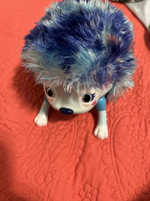 Zoomer 7” Blue Hedgiez Hedgehog Electronic Interactive Toy Pet w Sound Effects