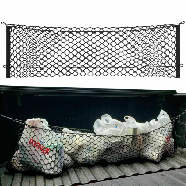 Stretchable Car Cargo Net Truck SUV Elastic Bungee Nylon Net Tidy Mesh Organizer