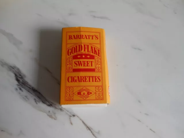 A 1956 Walt Disney Disneyland Card Barratt Goldflake Candy Sweet Cigarette Pack