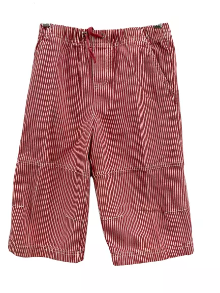 Mini Boden Red Striped Boys/Girls size 8 Youth Pants Stretch Jeans