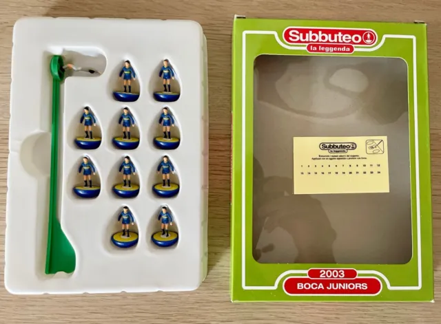 Subbuteo La Leggenda Team Squadra Calcio Football Club Boca Juniors 2003 Nr. 50