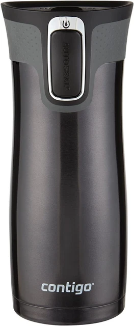 Contigo Autoseal West Loop Stainless Steel Travel Mug, 16 Oz., Black