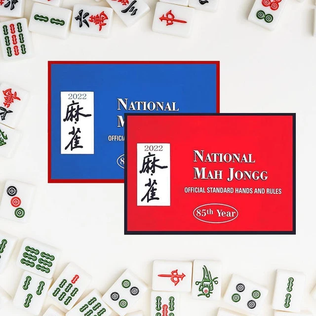 2024 NEWEST MAHJONG Card National Mah Jongg Rules League Large Print