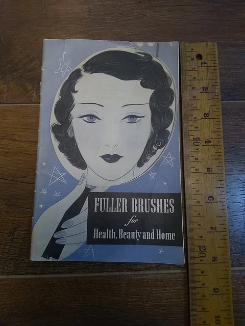 Vintage Fuller brushes for health beauty and home catalog. 1936 (G21)