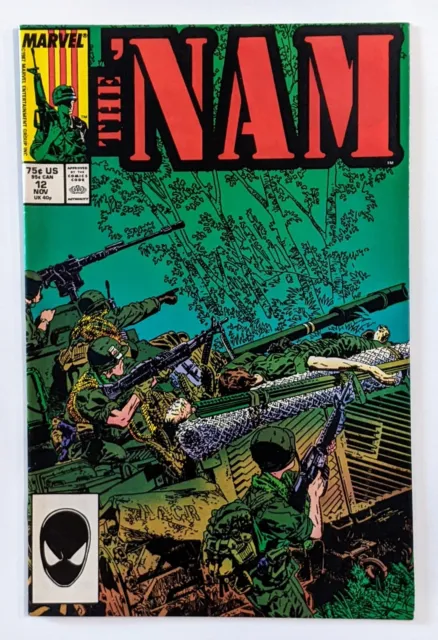 THE 'NAM 12 Marvel Comic 1987 Copper Age Nam