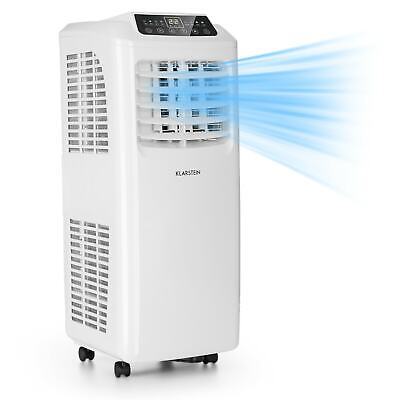Climatiseur mobile portable climatisation ventilateur 7000 BTU 2,1 kW blanc