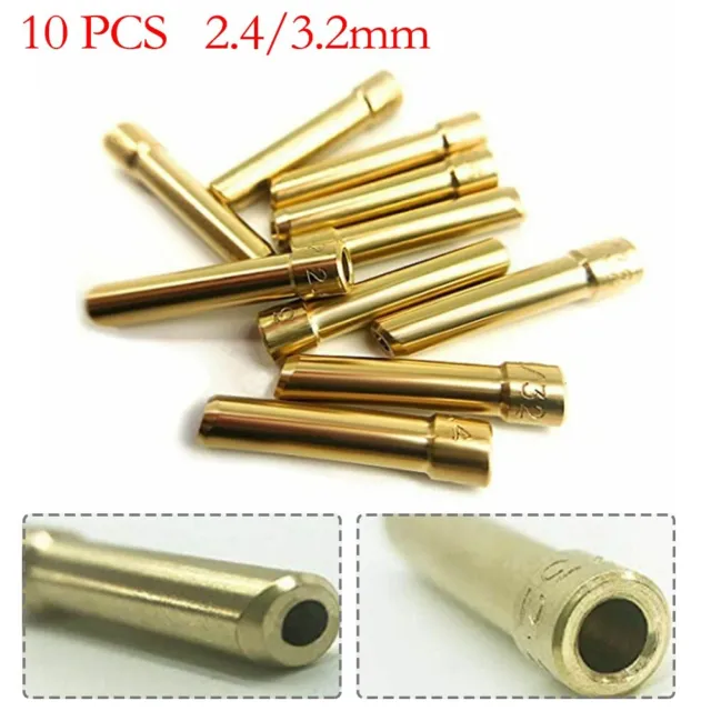 10X   Welding Torch TIG Tungsten Electrode Wedge Stubby Collets-Kit WP 17 18 26