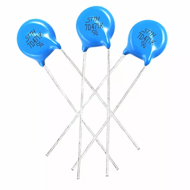 10 x Radial Lead Voltage Dependent Resistors 7D471K DC 385V