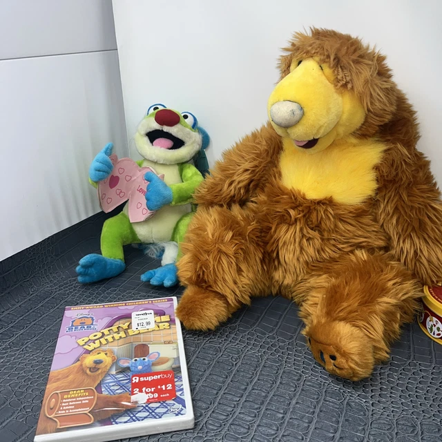 Treelo Merch RARE! DISNEY JIM Henson Bear In The Big Blue House & Treelo Plush W ...
