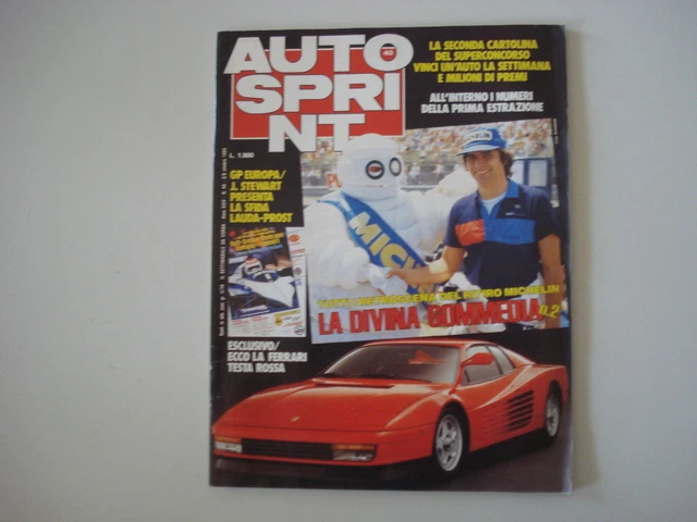 POSTER GRAND PRIX de monaco 1984 malboro alain prost sport