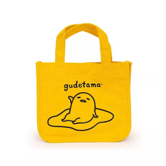 Sanrio Gudetama Canvas Handbag Cute Shoulder Bag Crossbody Purse for Women Girl