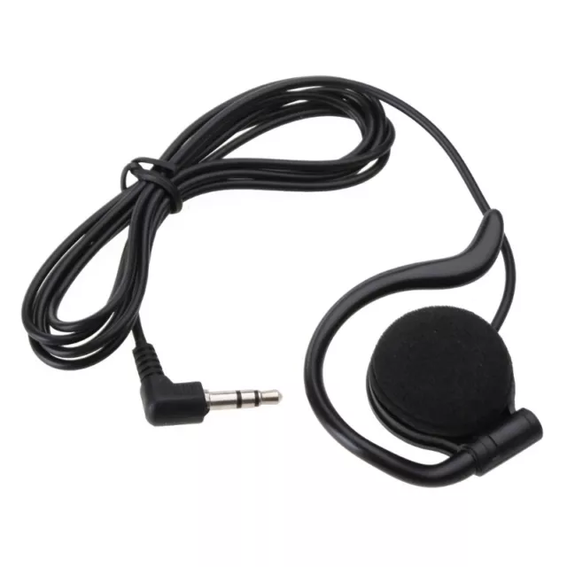 3.5mm Receive Listen Only Earpiece G-shape Security Headset with 3.5mm 3