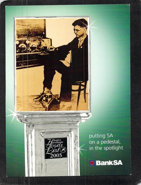 S0320 South Australia 2005 Heritage Icons Pedal Radio postcard