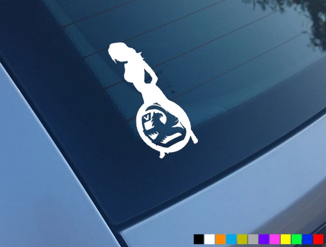 Funny shop car badges