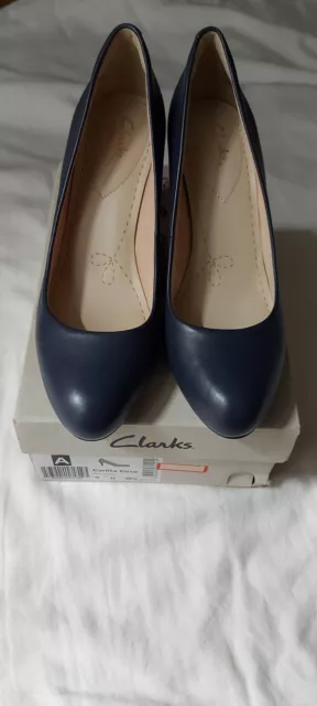 Clarks carlita cove shop navy