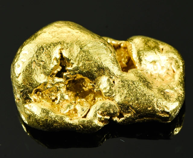 #558 Large Alaskan BC Gold Nugget 43.29 Grams Genuine #558 Large Alaskan BC Gold Nugget 43.29 Grams Genuine
