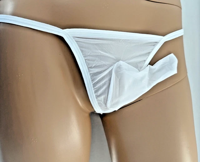 NYLON G-STRING SLIP Penishlle Herren Tanga Unterhose Unterwsche wei sexy XS-L EUR 13,99 - PicClick DE NYLON G-STRING SLIP Penishlle Herren Tanga Unterhose Unterwsche wei sexy XS-L EUR 13,99 - PicClick DE