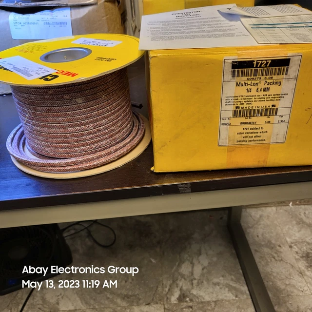 CHESTERTON 1727 009273  MULTI-LON .25" 6.4mm 5LB MECHANICAL PACKING NEW NIB $99