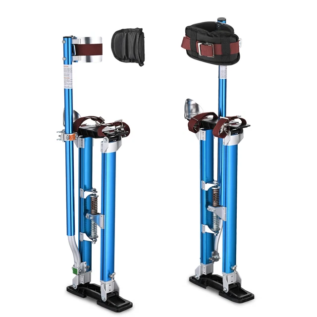 Yescom Drywall Stilts 24"-40" with Pads Aluminum Tool for Painting Taping