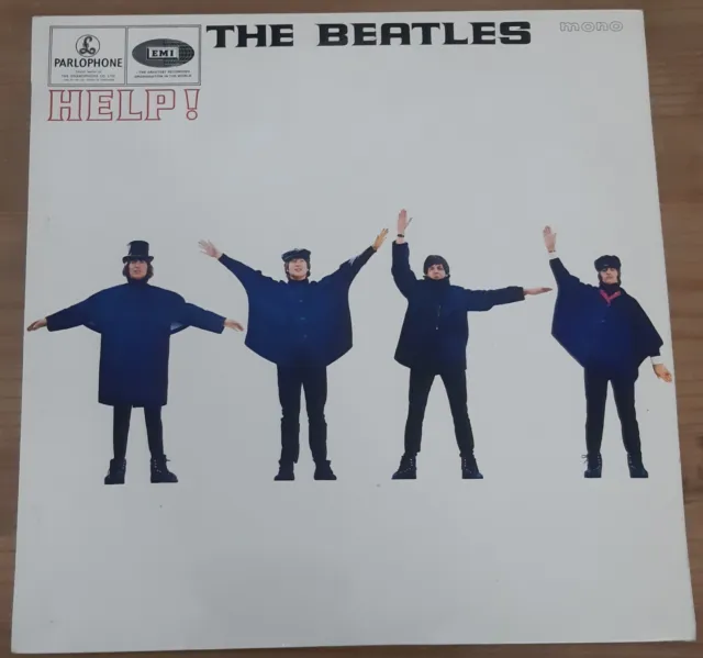 The Beatles – Help! LP Vinyl 1965 Original 1st pressing PMC1255 Mono