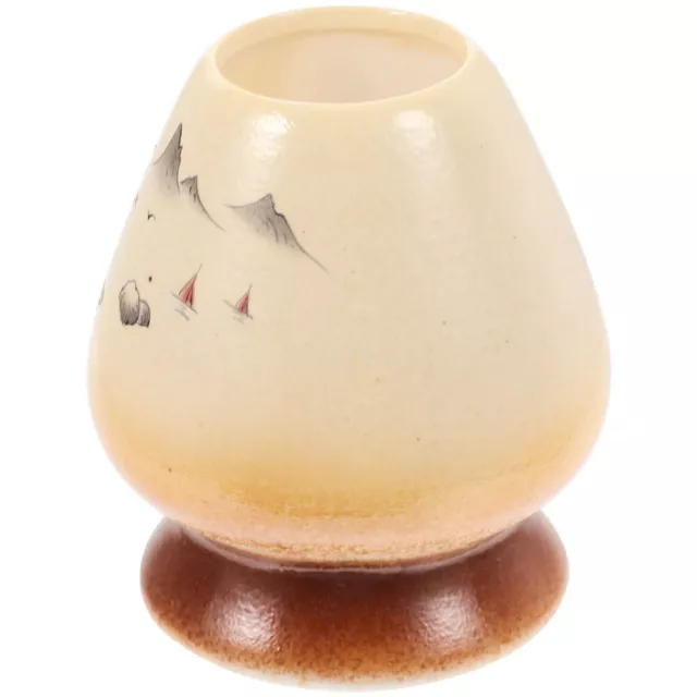 Ceramic Matcha Whisk Holder Stand - Japanese Tea Accessory-LJ